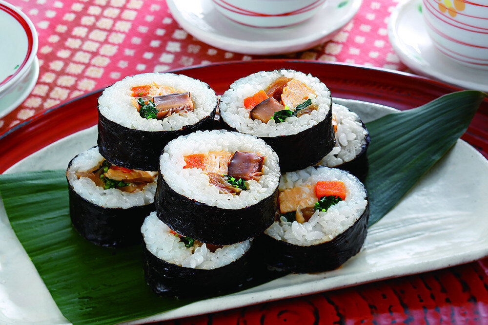 Shiitake Mushroom Sushi - Easy Vegan Sushi Recipe - Rooty Fruity Vegan